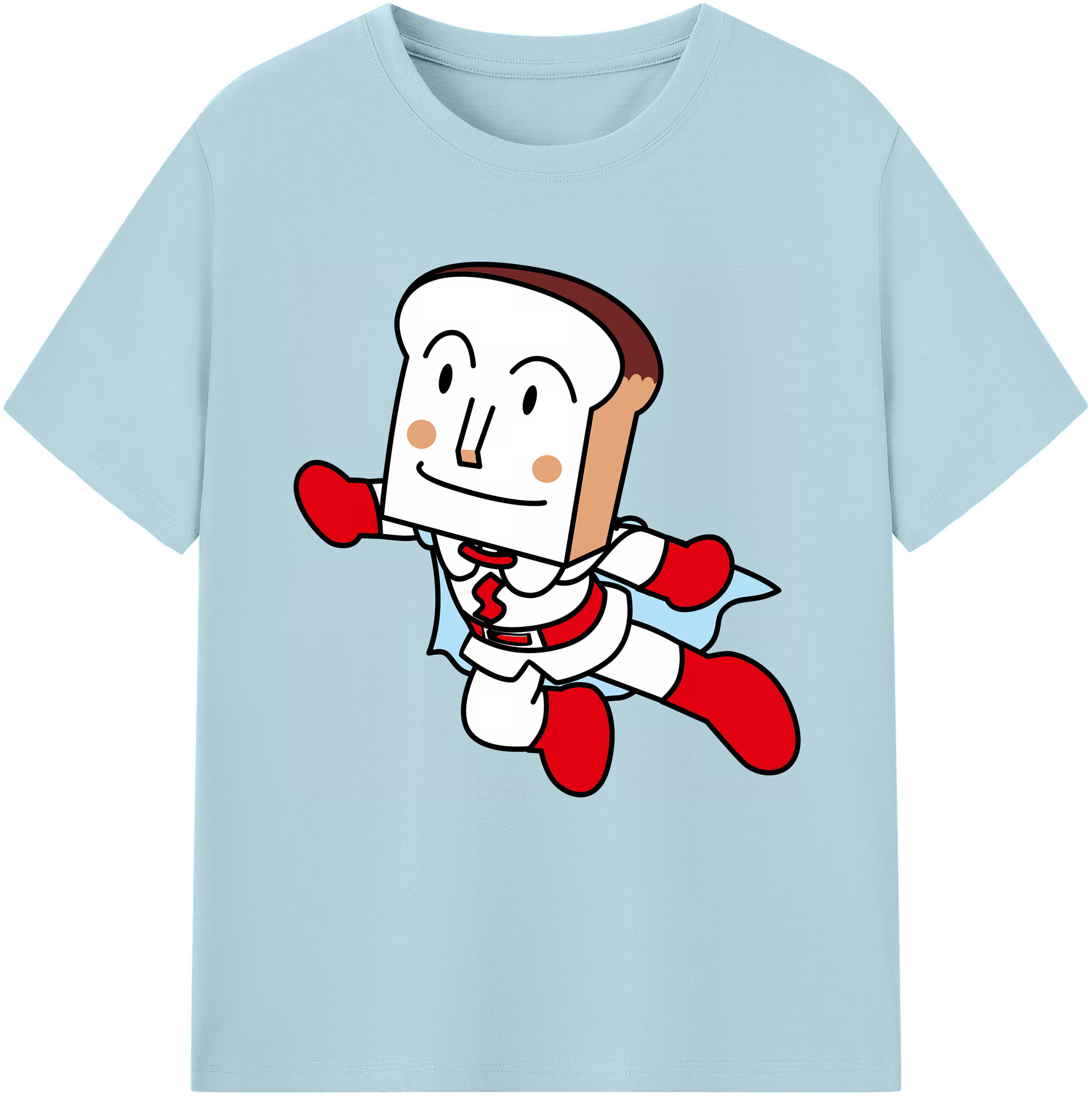 （画像用） アンパンマン Anpanman 綿100％半袖Tシャツ（フロントプリント）
